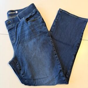 Betabrand Women's Classic Indigo Straight Leg Jeans